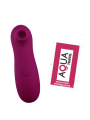 Stimulateur de clitoris par vibrations sur membranes violet 10 vitesses de voyage - BOZ-035PUR