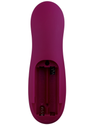 Stimulateur de clitoris par vibrations sur membranes violet 10 vitesses de voyage - BOZ-035PUR
