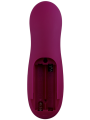 Stimulateur de clitoris par vibrations sur membranes violet 10 vitesses de voyage - BOZ-035PUR
