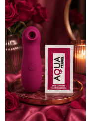 Stimulateur de clitoris par vibrations sur membranes violet 10 vitesses de voyage - BOZ-035PUR