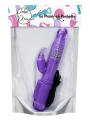 Vibromasseur Rabbit Violet Rotation  Vibration 36 Modes  1 dosette de lubrifiant — Pocket Pleasure