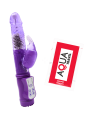 Vibromasseur Rabbit Violet Rotation  Vibration 36 Modes  1 dosette de lubrifiant — Pocket Pleasure