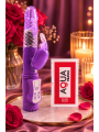 Vibromasseur Rabbit Violet Rotation  Vibration 36 Modes  1 dosette de lubrifiant — Pocket Pleasure