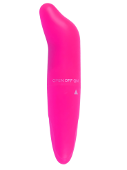Vibromasseur Tête Incurvée Rose  1 dosette de lubrifiant — Pocket Pleasure
