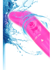 Vibromasseur Tête Incurvée Rose  1 dosette de lubrifiant — Pocket Pleasure
