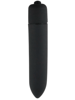 Mini Vibromasseur Bullet Noir 10 Vitesses  1 dosette de lubrifiant — Pocket Pleasure