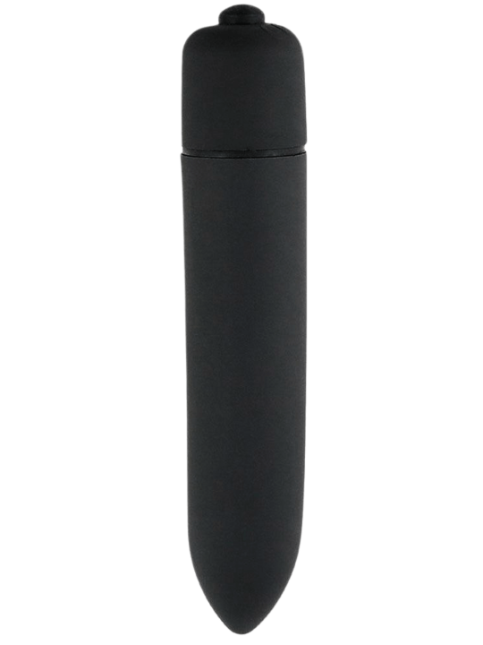 Mini Vibromasseur Bullet Noir 10 Vitesses  1 dosette de lubrifiant — Pocket Pleasure