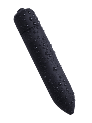 Mini Vibromasseur Bullet Noir 10 Vitesses  1 dosette de lubrifiant — Pocket Pleasure