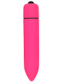 Mini Vibromasseur Bullet Rose 10 Vitesses  1 dosette de lubrifiant — Pocket Pleasure