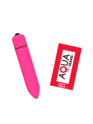 Mini Vibromasseur Bullet Rose 10 Vitesses  1 dosette de lubrifiant — Pocket Pleasure