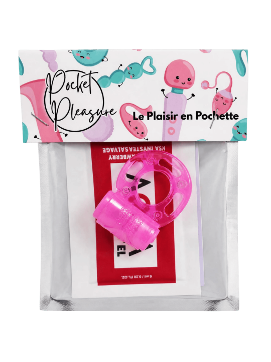 Cockring vibrant rose extensible - COR-001PNK