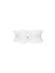 Weddya jarretière blanche