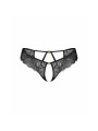 Divienne string ouvert noir