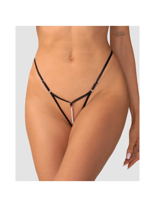 Isseme string ouvert noir