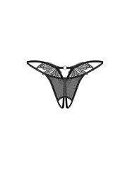 Zaliya string ouvert noir