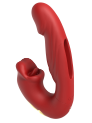 PARADISE — Vibromasseur avec Stimulateur de Clitoris | Coeur Ardent