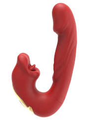 PARADISE — Vibromasseur avec Stimulateur de Clitoris | Coeur Ardent