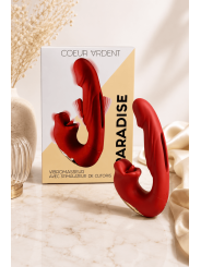 PARADISE — Vibromasseur avec Stimulateur de Clitoris | Coeur Ardent