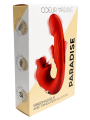 PARADISE — Vibromasseur avec Stimulateur de Clitoris | Coeur Ardent