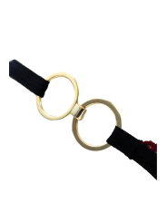 String bordeaux avec anneaux détachables - PM05GOPC-BRED