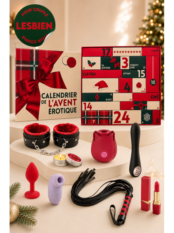 Calendrier de l’Avent érotique 24 surprises pour couple lesbien - 2026