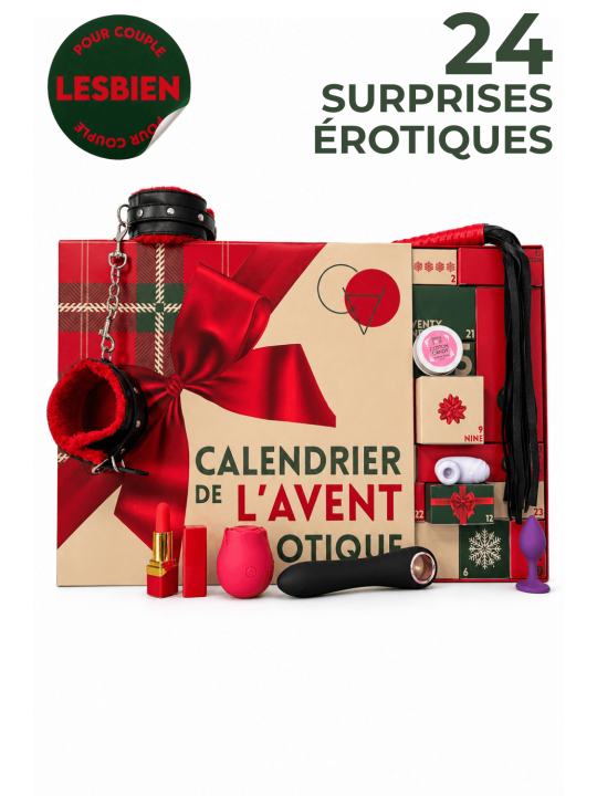 Calendrier de l’Avent érotique 24 surprises pour couple lesbien - 2026