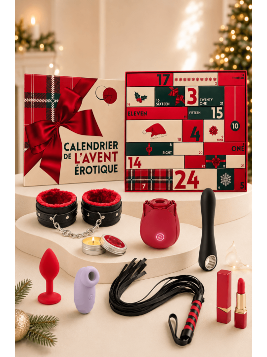 Calendrier de l’Avent érotique 24 surprises pour couple lesbien - 2026