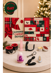 Calendrier de l’Avent érotique 24 surprises pour couple gay - 2026