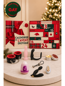 Calendrier de l’Avent érotique 24 surprises pour couple gay - 2026