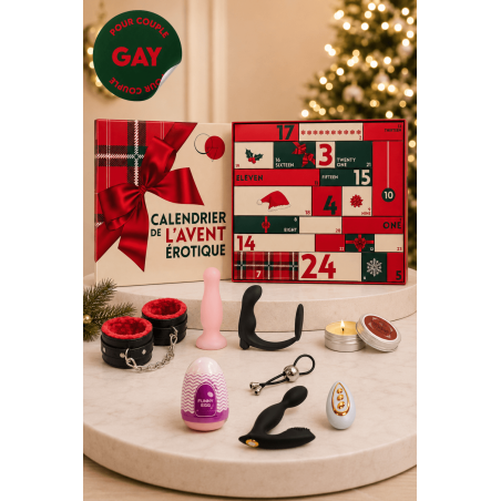 Calendrier de l’Avent érotique 24 surprises pour couple gay - 2026