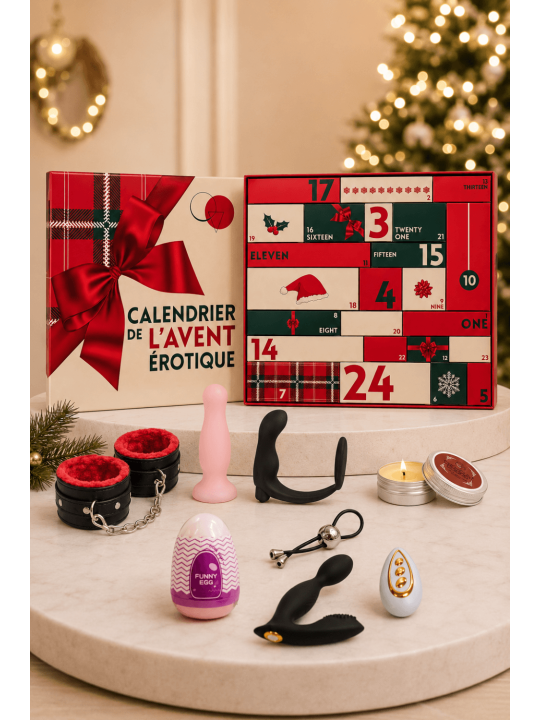 Calendrier de l’Avent érotique 24 surprises pour couple gay - 2026