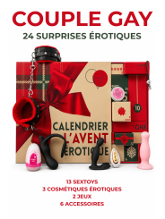 Calendrier de l’Avent érotique 24 surprises pour couple gay - 2026