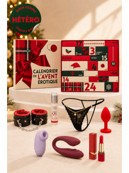 Calendrier de l’Avent érotique 24 surprises pour couple hétéro - 2026