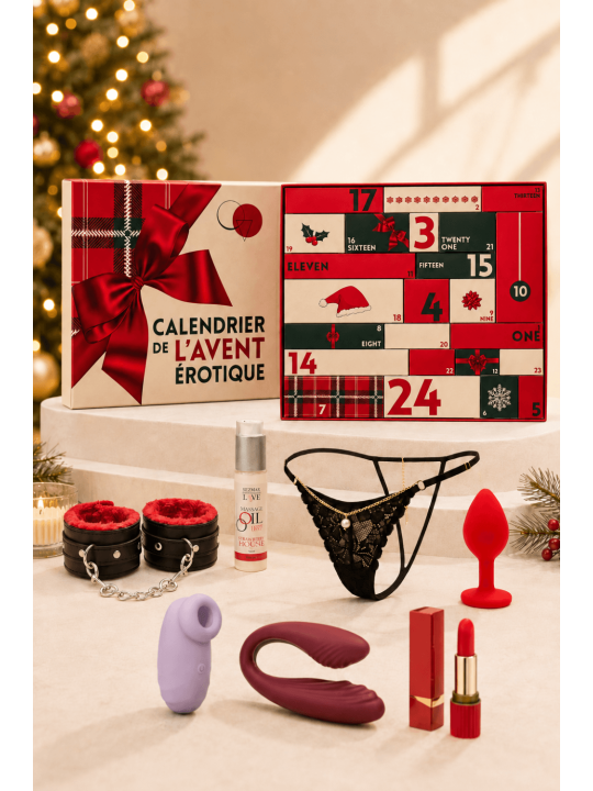 Calendrier de l’Avent érotique 24 surprises pour couple hétéro - 2026