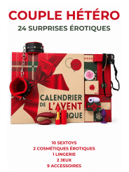 Calendrier de l’Avent érotique 24 surprises pour couple hétéro - 2026