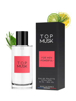 TOP MUSK Eau de Toilette de Séduction pour Homme 50 ml - RUF