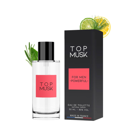 TOP MUSK Eau de Toilette de Séduction pour Homme 50 ml - RUF