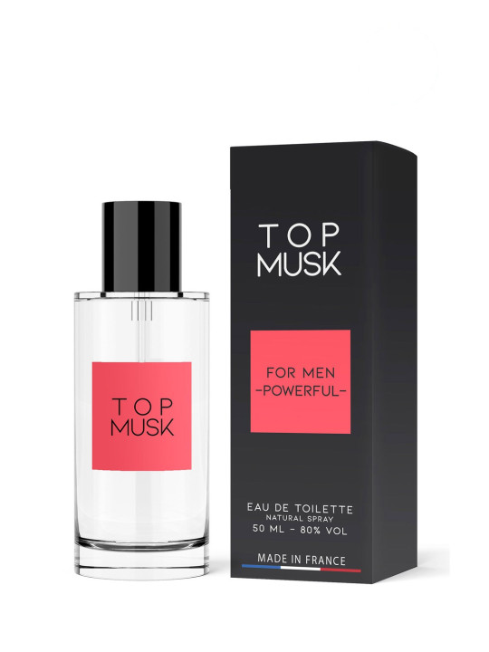 TOP MUSK Eau de Toilette de Séduction pour Homme 50 ml - RUF