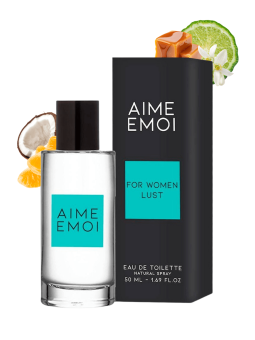 AIME ÉMOI Eau de Toilette de Séduction pour Femme 50 ml - RUF