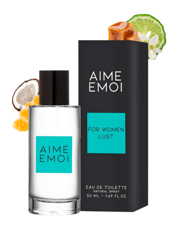 AIME ÉMOI Eau de Toilette de Séduction pour Femme 50 ml - RUF