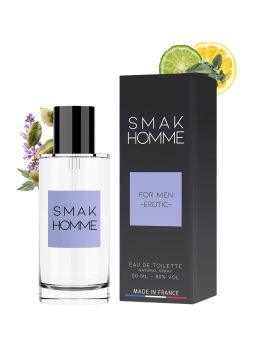 SMAK HOMME Eau de Toilette de Séduction pour Homme 50 ml - RUF