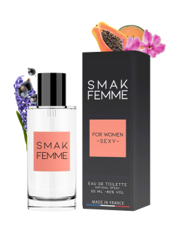 SMAK FEMME Eau de Toilette de Séduction pour Femme 50 ml - RUF