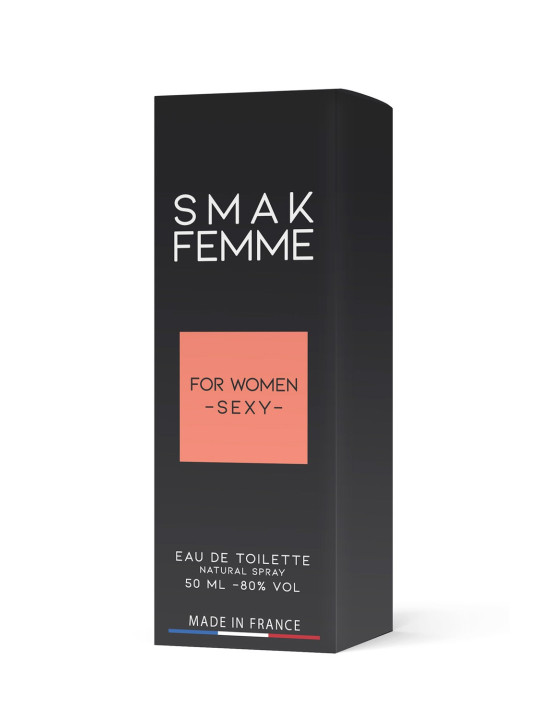 SMAK FEMME Eau de Toilette de Séduction pour Femme 50 ml - RUF