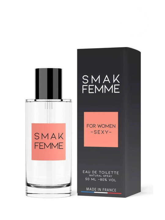 SMAK FEMME Eau de Toilette de Séduction pour Femme 50 ml - RUF