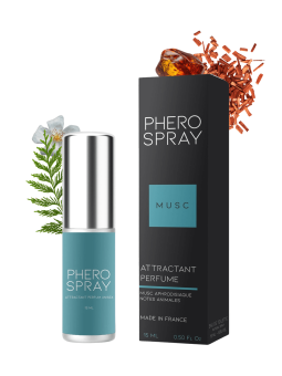 PHERO SPRAY Eau de Toilette de Séduction Mixte 15 ml - RUF