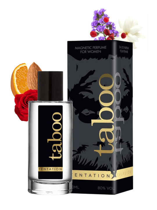 TABOO TENTATION Eau de Parfum de Séduction pour Femme 50 ml - RUF
