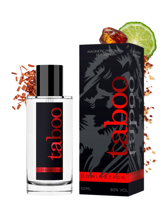 TABOO DOMINATION Eau de Parfum de Séduction pour Homme 50 ml - RUF