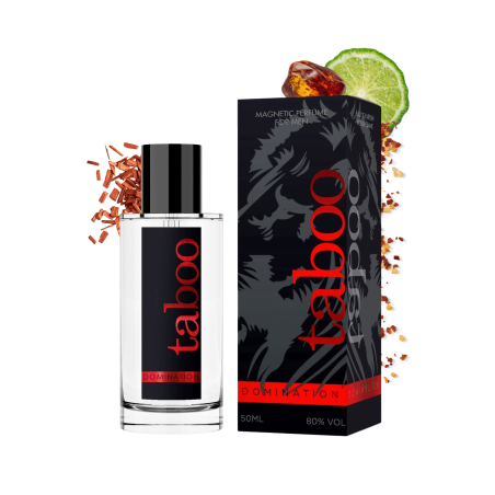 TABOO DOMINATION Eau de Parfum de Séduction pour Homme 50 ml - RUF