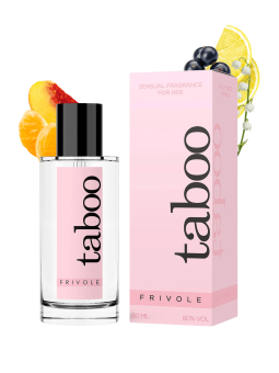 TABOO FRIVOLE Eau de Toilette de Séduction pour Femme 50 ml - RUF
