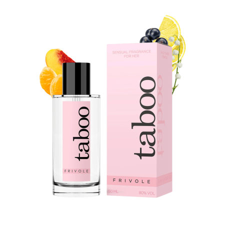 TABOO FRIVOLE Eau de Toilette de Séduction pour Femme 50 ml - RUF